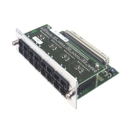 Hirschmann M1-8MM-SC - Fiber Media Module for MACH102 & GRS103 Switches, 8 x 100Base-FX Multimode SC 943970101